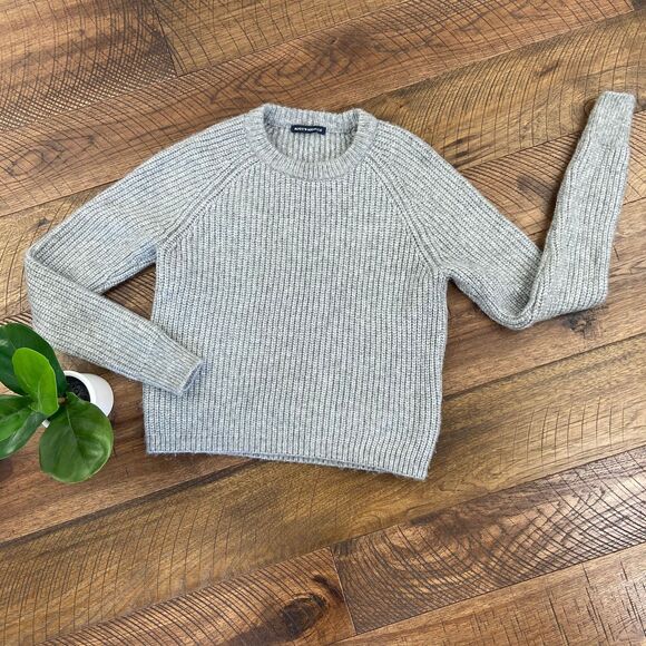 BRANDY MELVILLE grey sweater cropped - Picture 2 of 7